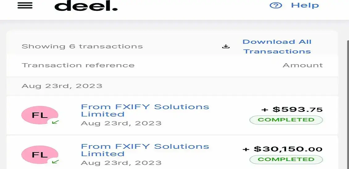 Fxify reviw payout proofs