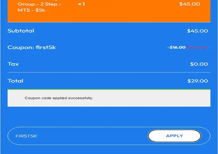 Maven Trading Discount Code 5k for 29 checkout