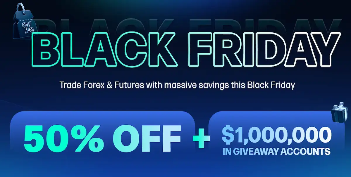 prop firms Black Friday deals